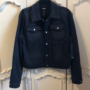 Hudson Distressed Denim Jacket